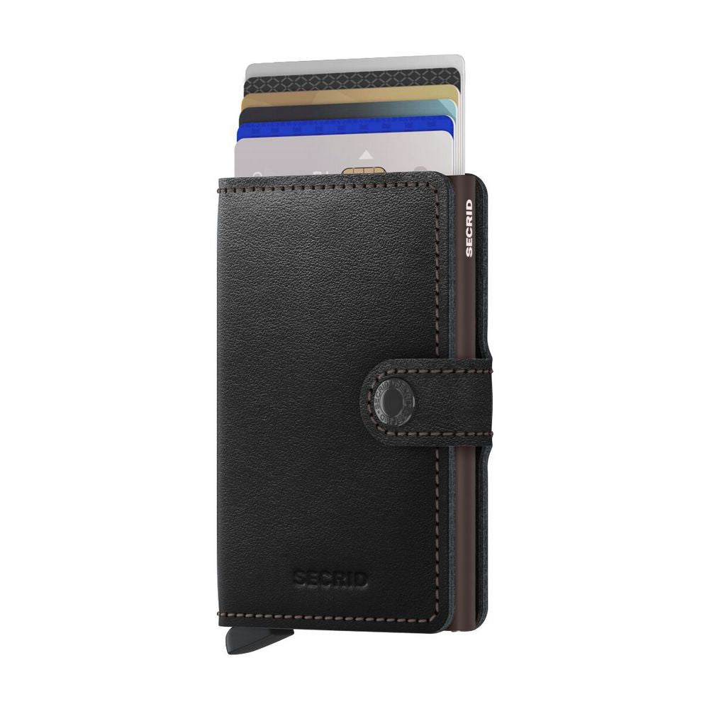 SECRID MINIWALLET Original Black & Brown - Kortholder fra SECRID hos The Prince Webshop