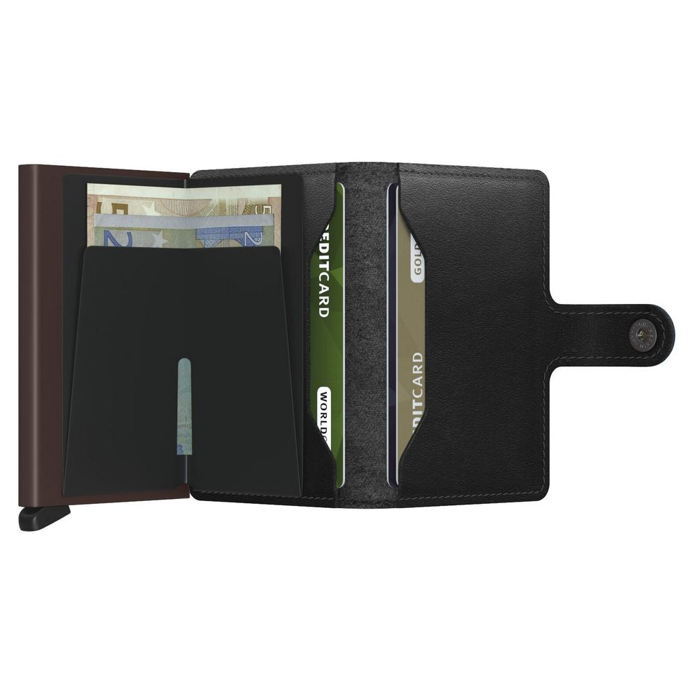 SECRID MINIWALLET Original Black & Brown - Kortholder fra SECRID hos The Prince Webshop