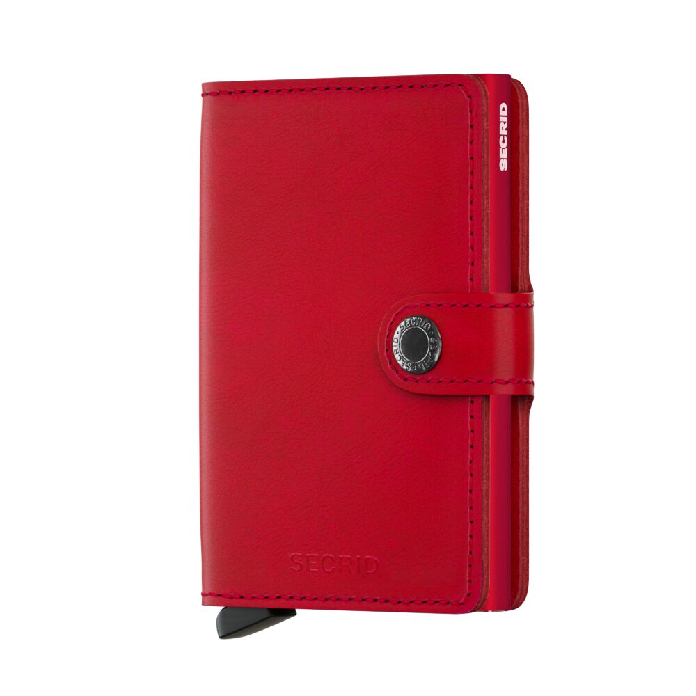 SECRID MINIWALLET Original Red & Red - Kortholder fra SECRID hos The Prince Webshop