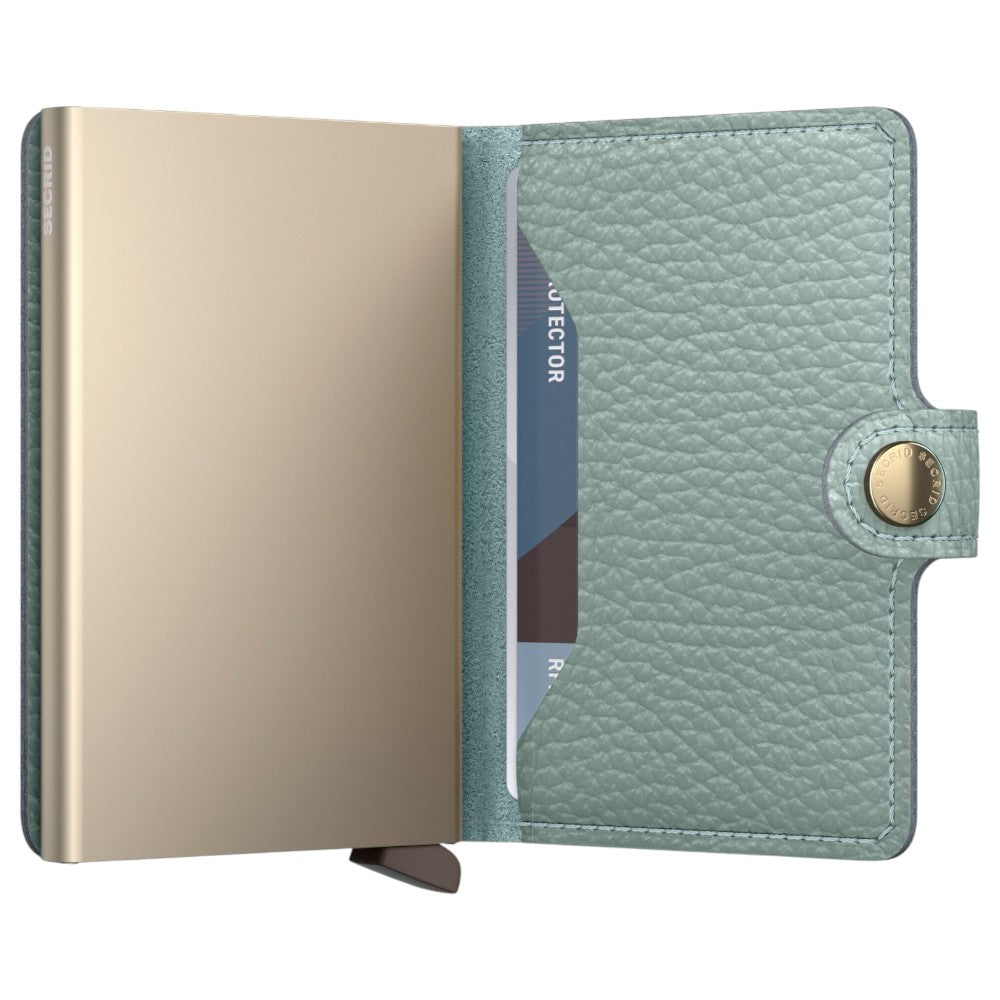 SECRID 
Miniwallet Pebble Sea Green - Kortholder fra SECRID hos The Prince Webshop