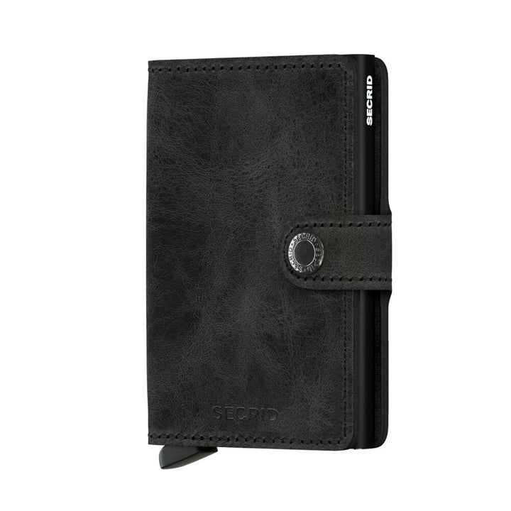 SECRID MINIWALLET Vintage Sort - Kortholder fra SECRID hos The Prince Webshop