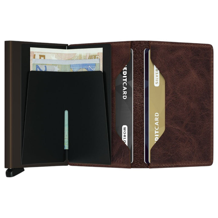 SECRID 
Slimwallet Vintage Chocolate - Kortholder fra SECRID hos The Prince Webshop