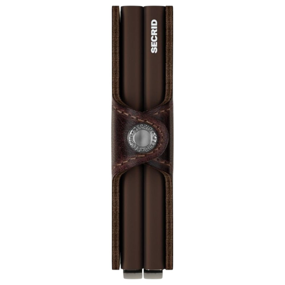 SECRID 
Twinwallet Vintage Chocolate - Kortholder fra SECRID hos The Prince Webshop