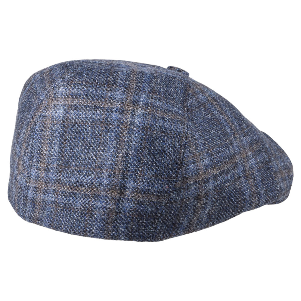 MJM Rebel 32 Virgin Wool Blue Check Sixpence