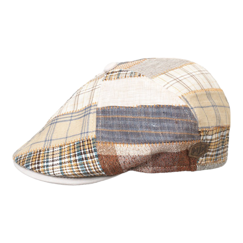 MJM Rebel Sixpence - Linen Beige Patchwork