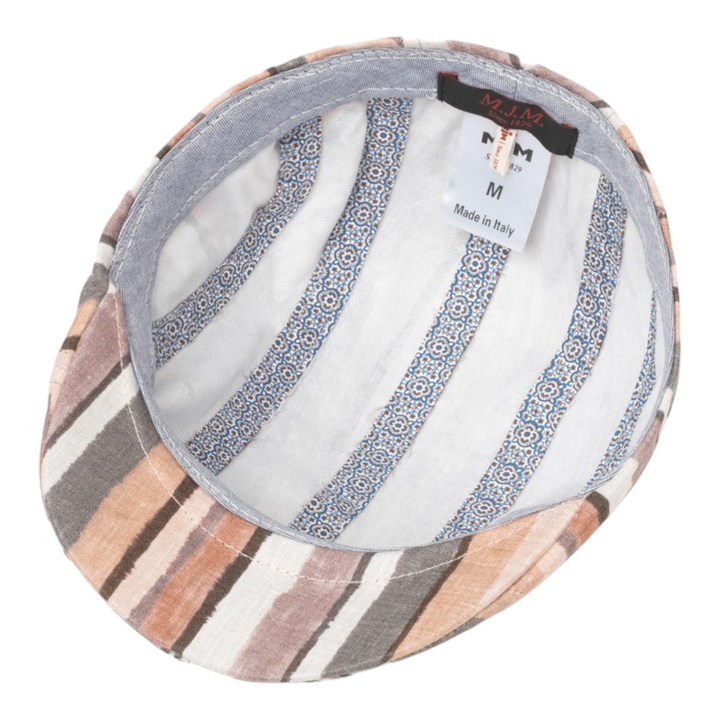 MJM Maddy 41 Linen Beige Stripe Sixpence