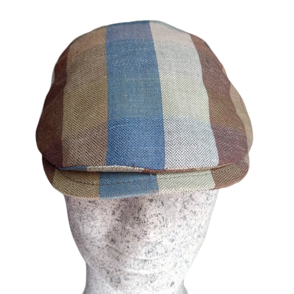 MJM BANG 41 Flat Cap - Ternet Sixpence i Bomuld - Flat Cap fra MJM Hats hos The Prince Webshop