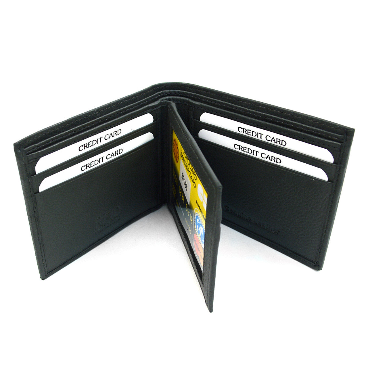 Toflyted rfid plånbok - svart