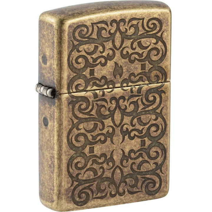 Zippo 60006435 Tändare - Antik mässing etsad prydnad