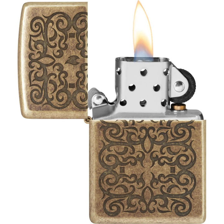 Zippo 60006435 Tändare - Antik mässing etsad prydnad