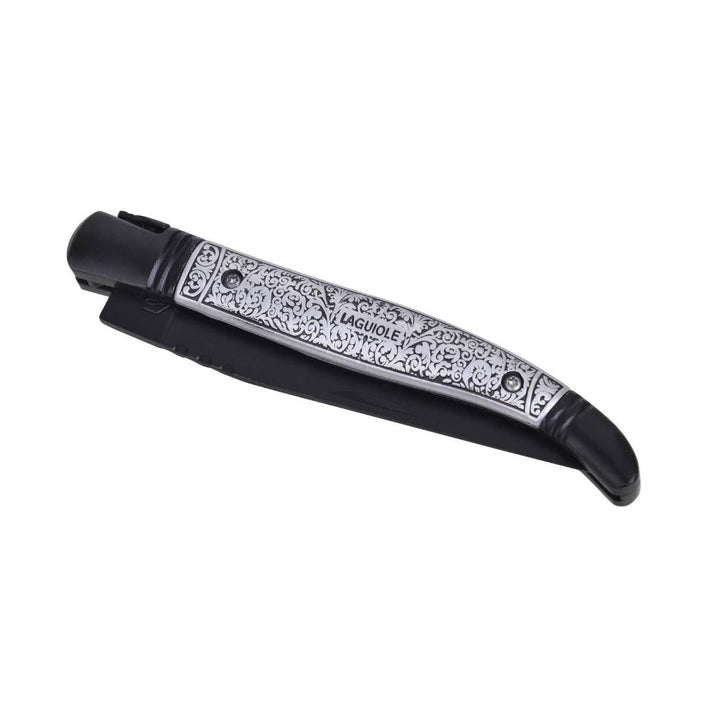 Laguiole Black Folding Knife / Pocket Knife - Lommekniv fra Laguiole hos The Prince Webshop