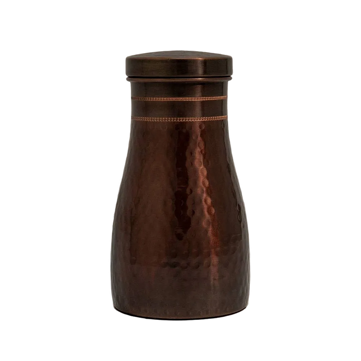 Ren kobberkaraffel hamret antik ± 950 ml – 315 gr