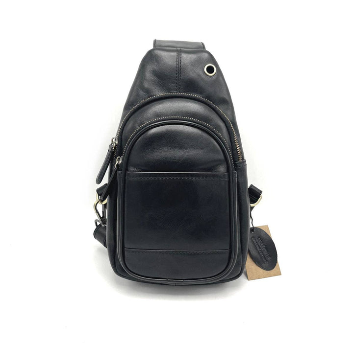 Nazareno Gabrielli Læder Crossbody Taske til Mænd - Vælg Farve - Taske fra Nazareno Gabrielli hos The Prince Webshop