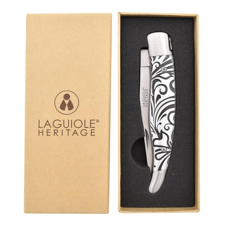 LAGUIOLE HERITAGE - LAGUIOLE HERITAGE Venetian Pattern Folding Knife -  fra LAGUIOLE HERITAGE hos The Prince Webshop