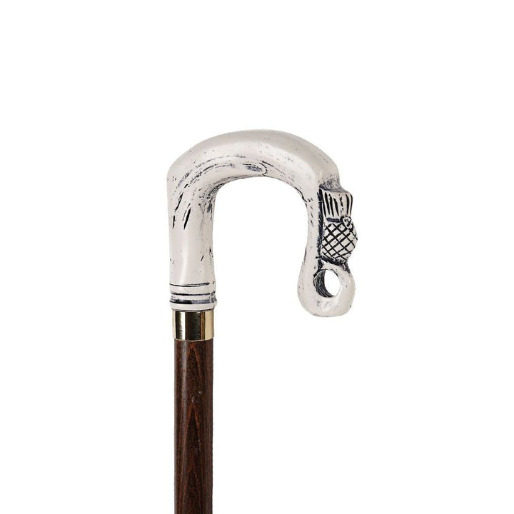 Unique Walking Stick in Brown Maple with Westie Knob