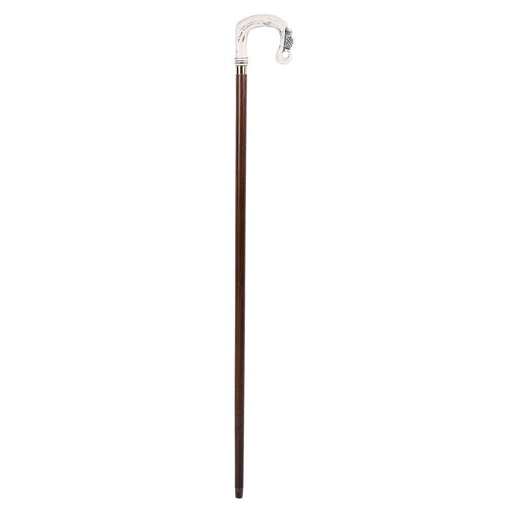 Unique Walking Stick in Brown Maple with Westie Knob