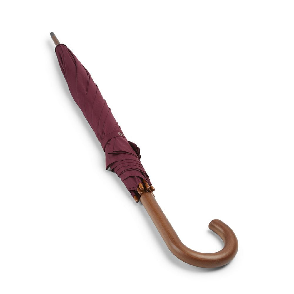 Hampton Bourgogne Crook Paraply - Vine Red Paraply