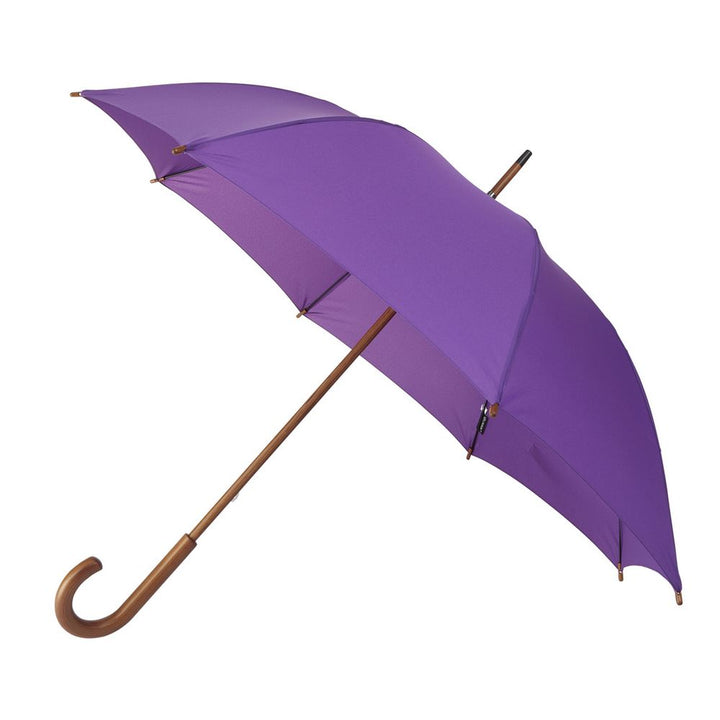 Hampton Purple Crook Paraply - Lilla Paraply