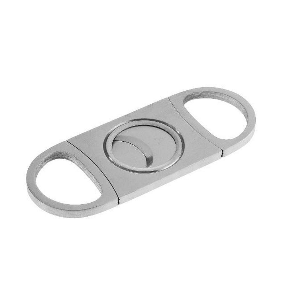 Angelo Cigar Cutter Metal Chrome, 2 blad, ring 56