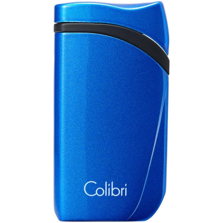 Colibri lättare Falcon - Blue Metallic Angled Jet Flame