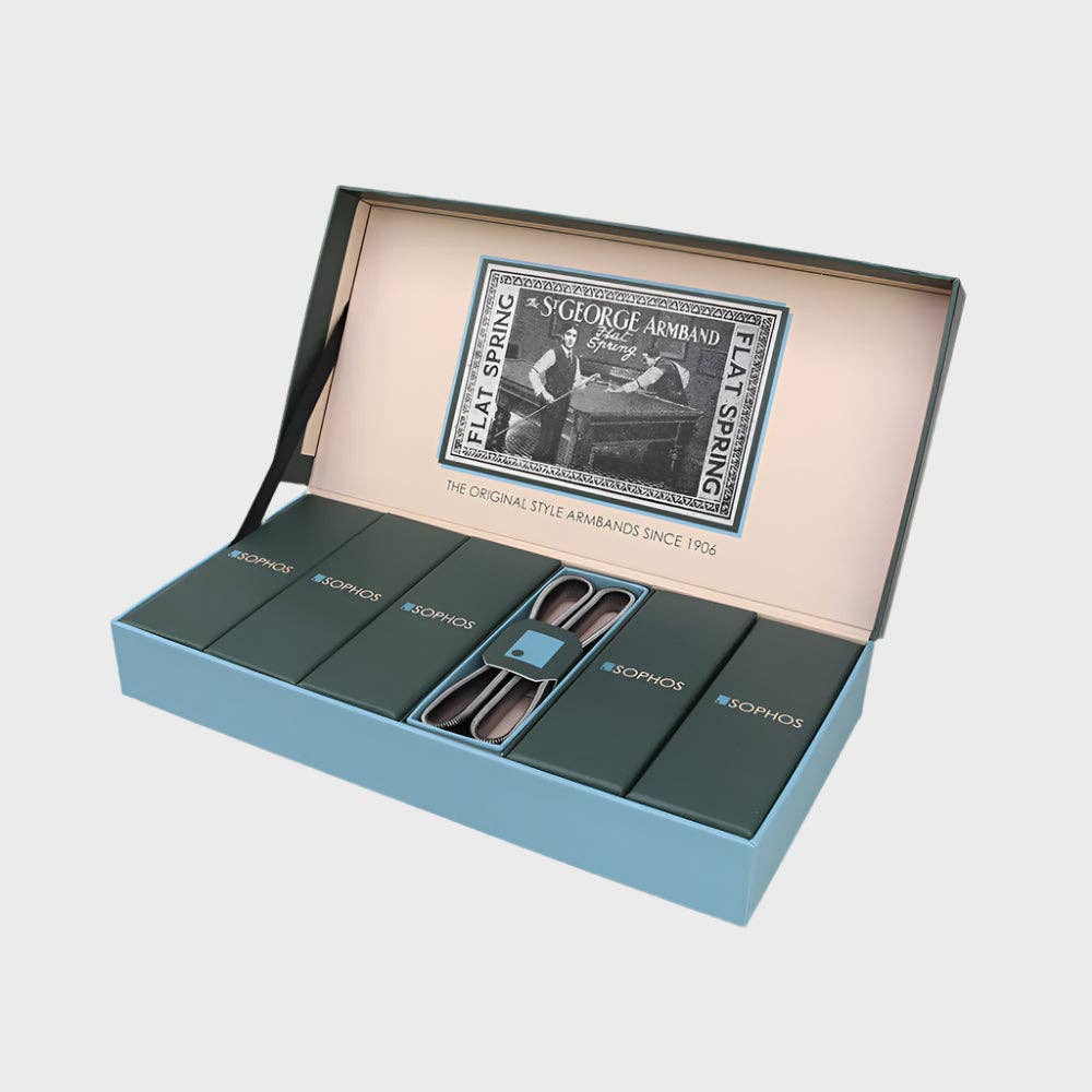 Gunmetal ärmhållare - Levereras i presentationsbox