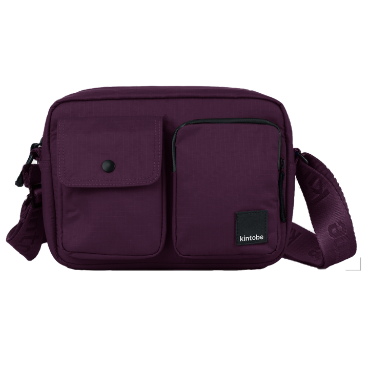 KINTOBE MILES cross body - Deep Aubergine