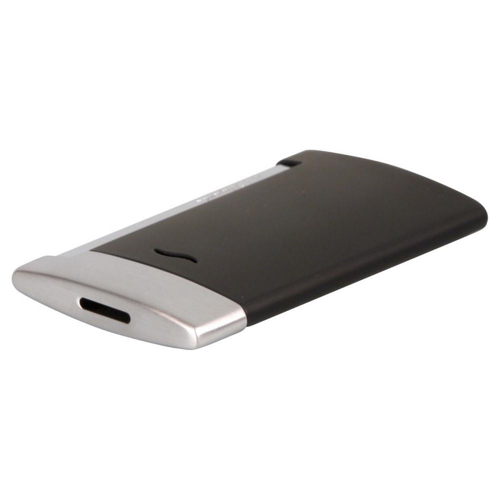 Dupont Slim 7 - Black Matte Chrome Jet Lighter