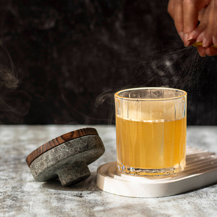ROCKS Gift Set: Whiskey and Cocktail Smoking Set