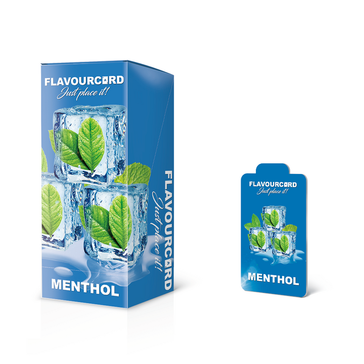 25 FlavourCard Menthol Aroma-kort - INTROPRIS!