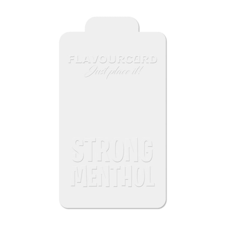 10 stk FlavourCard Strong Menthol Aroma Kort