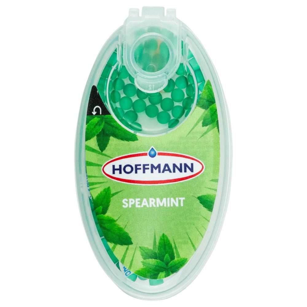 100 Hoffmann Spearmint Aroma Kapsler i Pod - Aroma Kugler fra Hoffmann hos The Prince Webshop