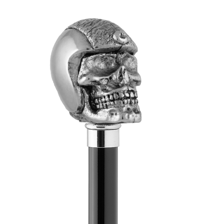 Spadserestok - SKULL WITH HELMET NICKEL