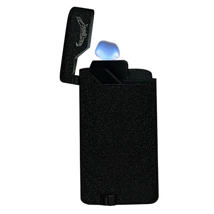 Formel Crocodile Flat Flame Jet Lighter - Black Mat