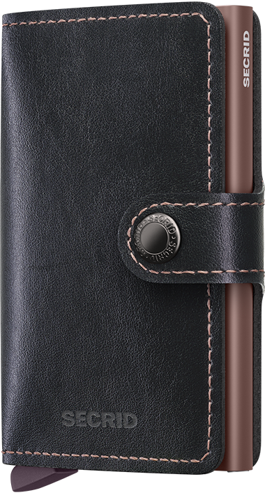 Miniwallet MIRUM Plant-Based Black Rose