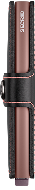 Miniwallet MIRUM Plant-Based Black Rose