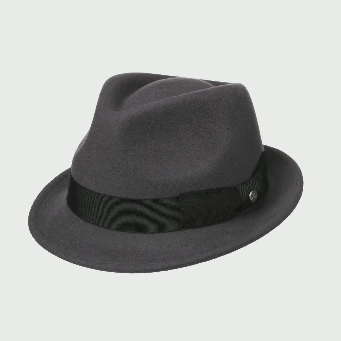Trilby Woolfelt av Liers - Black Wool Hat