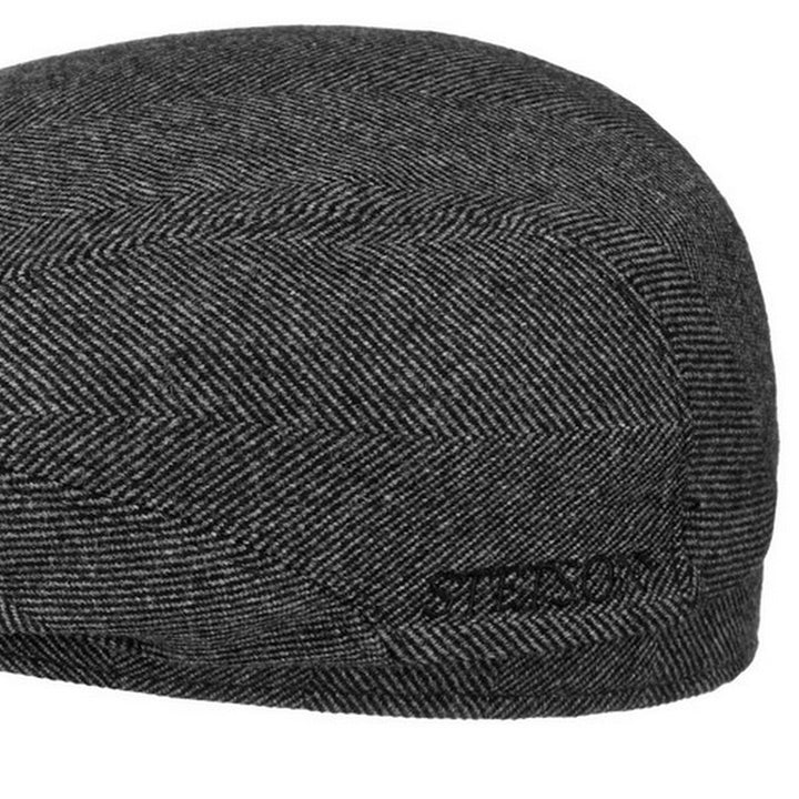 STETSON DRIVER CAP SUSTAINABLE CASHMERE HERRINGBONE