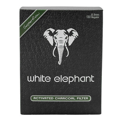 Kopp White Elephant 9 mm aktivt coolt filter för rör - 150 st
