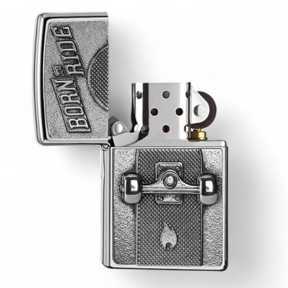 Original Zippo Lighter - Skateboard Design