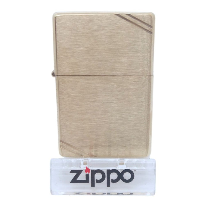 Zippo Lighter 60000808 Vintage Brushed Brass - Zippo Lighter fra Zippo hos The Prince Webshop