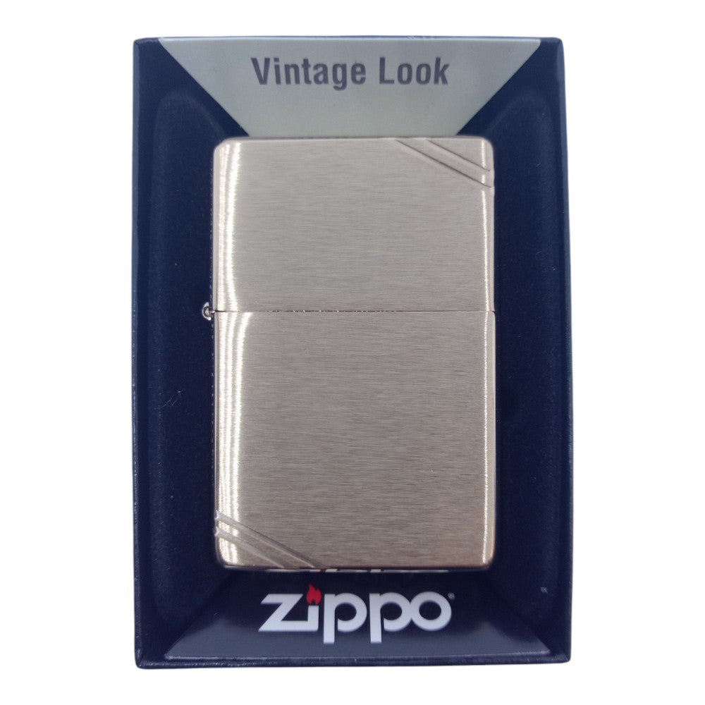 Zippo Lighter 60000808 Vintage Brushed Brass - Zippo Lighter fra Zippo hos The Prince Webshop