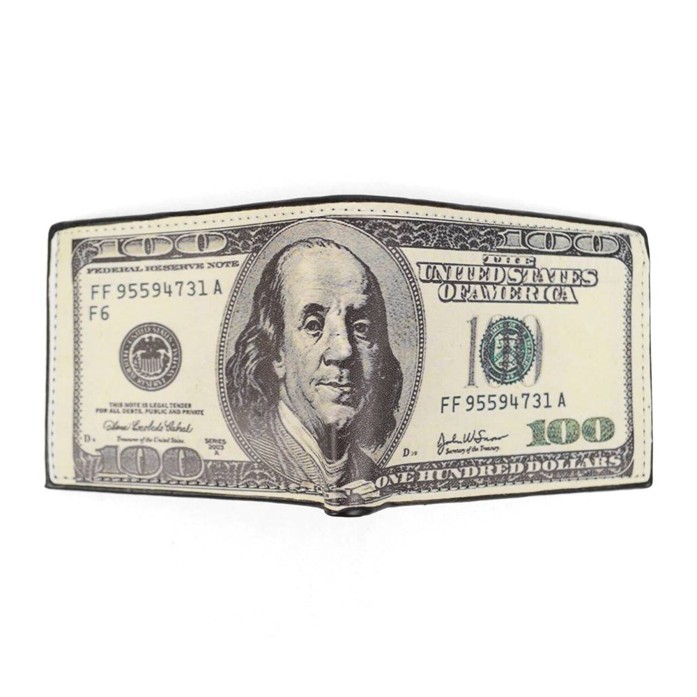 100$ Bi-Fold Tegnebog i Kunstlæder - Tegnebog fra Laurant Bennet Milano hos The Prince Webshop