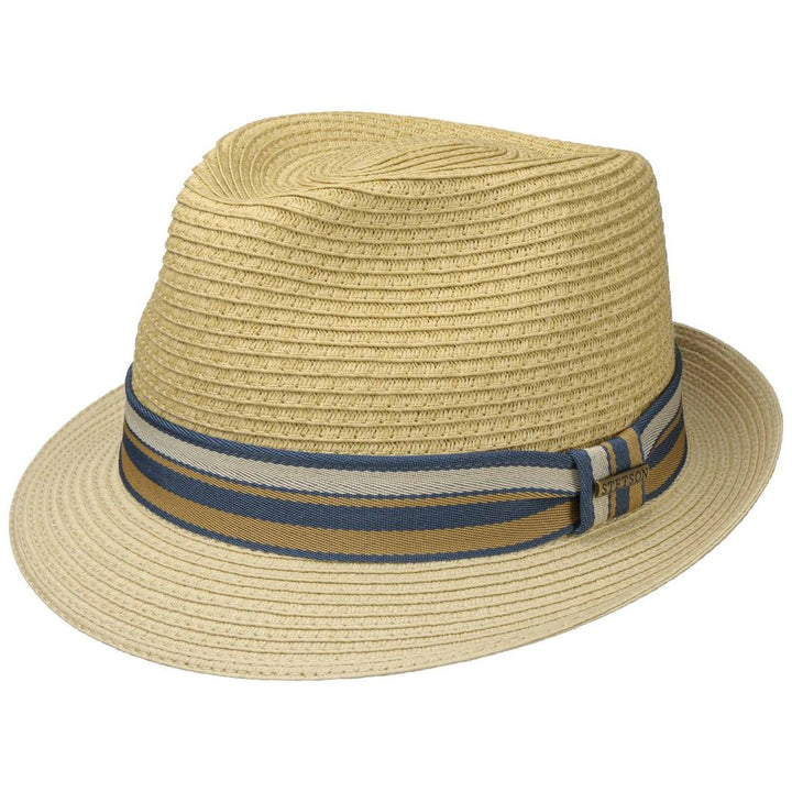 Stetson Trilby Toyo Strå Sommerhat - Natur - Hat fra Stetson hos The Prince Webshop