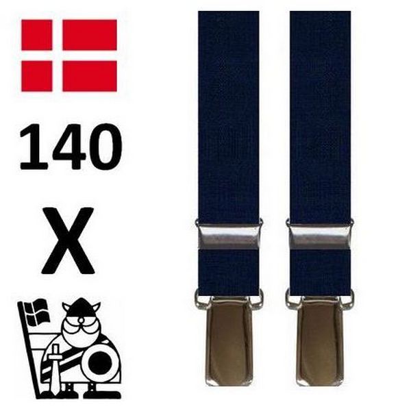 Mørkeblå Smalle Hipster Seler - Seler fra SCANBELT Shooster hos The Prince Webshop