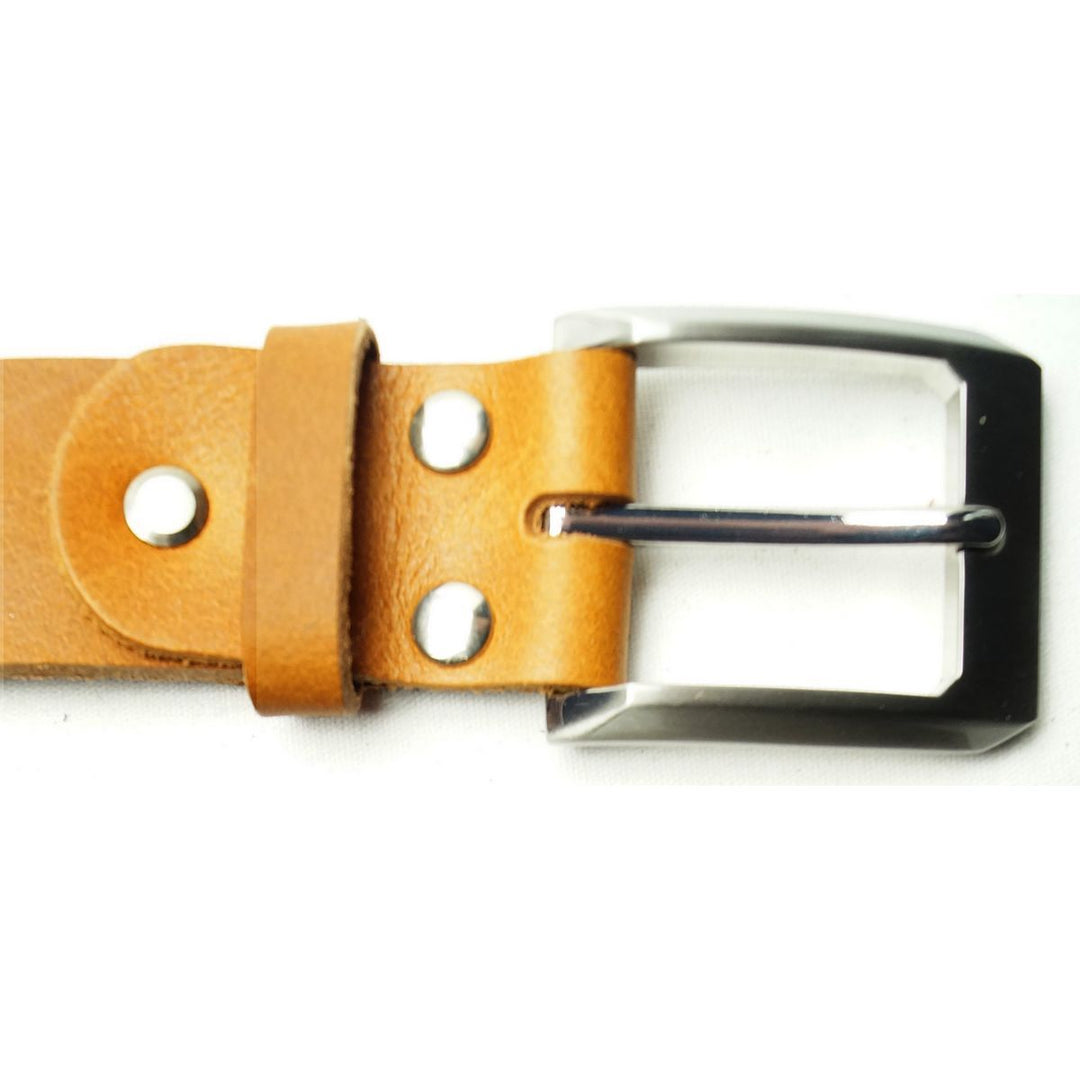 Læder Bælte - Jack - Cognac - Bælte fra The Leather Belt Co. hos The Prince Webshop