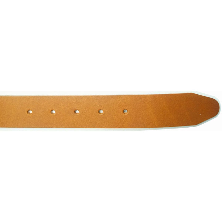 Læder Bælte - Jack - Cognac - Bælte fra The Leather Belt Co. hos The Prince Webshop