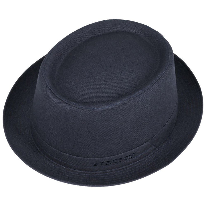 Stetson Pork Pie Cotton Navy - Hat fra Stetson hos The Prince Webshop