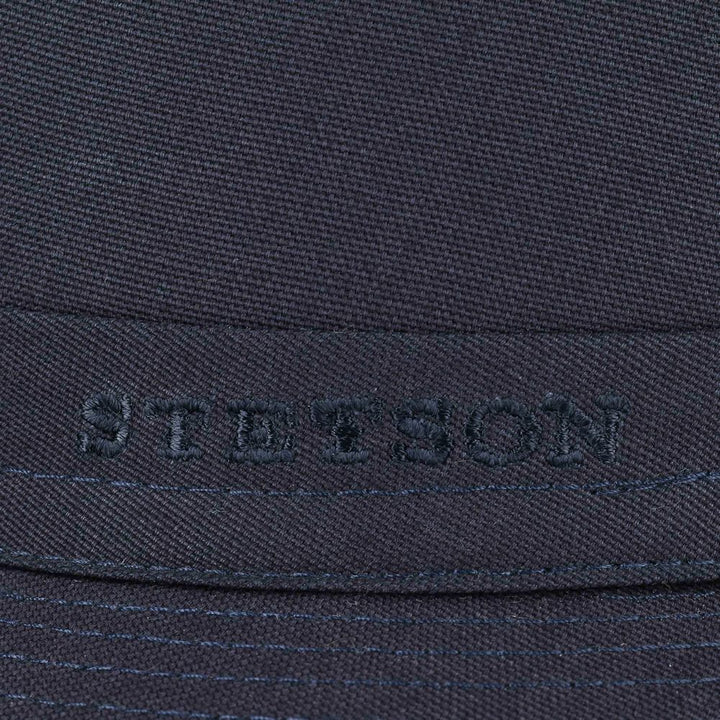 Stetson Pork Pie Cotton Navy - Hat fra Stetson hos The Prince Webshop