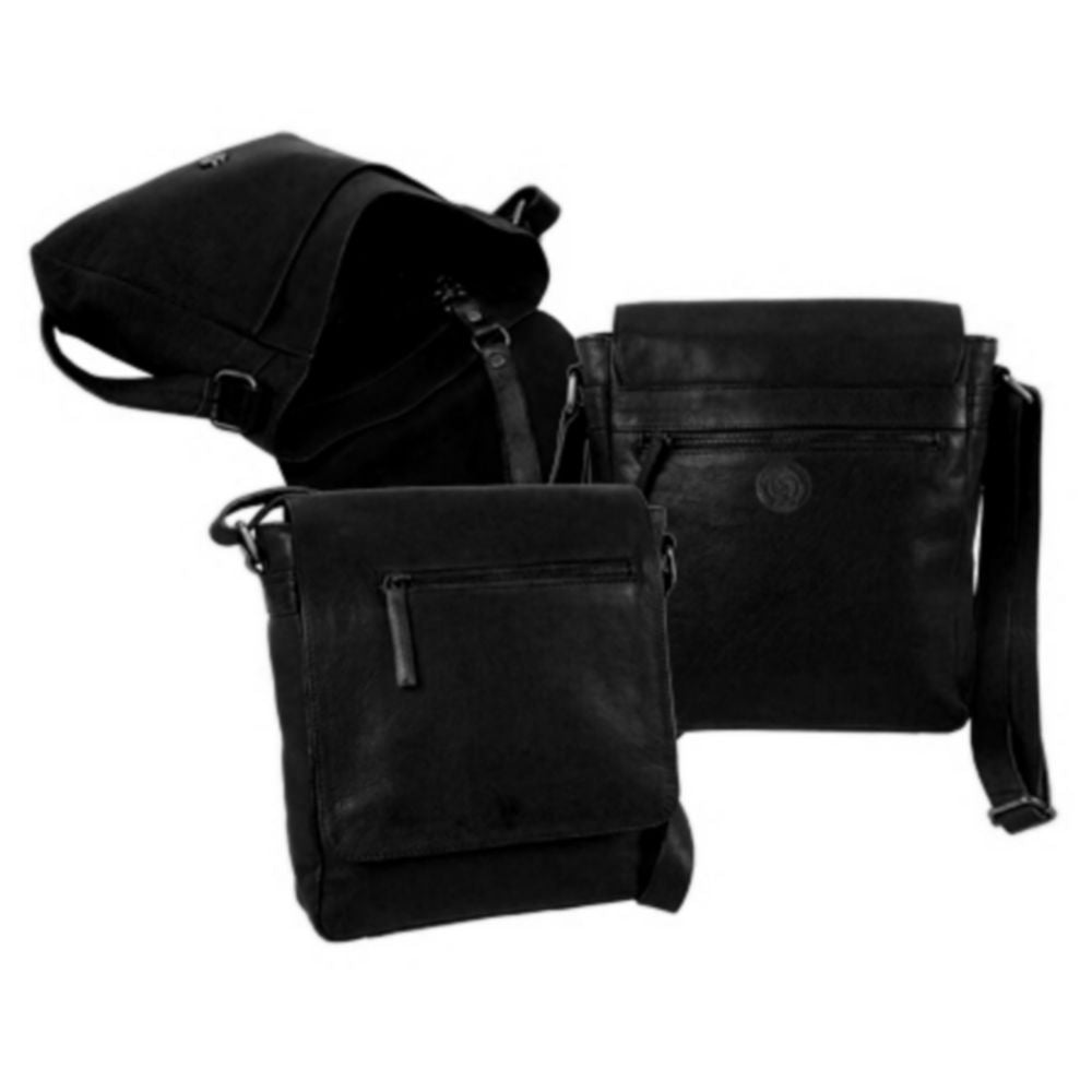 Landleder Cambridge Shoulder Bag - Sort eller Brun - Taske fra Landleder hos The Prince Webshop