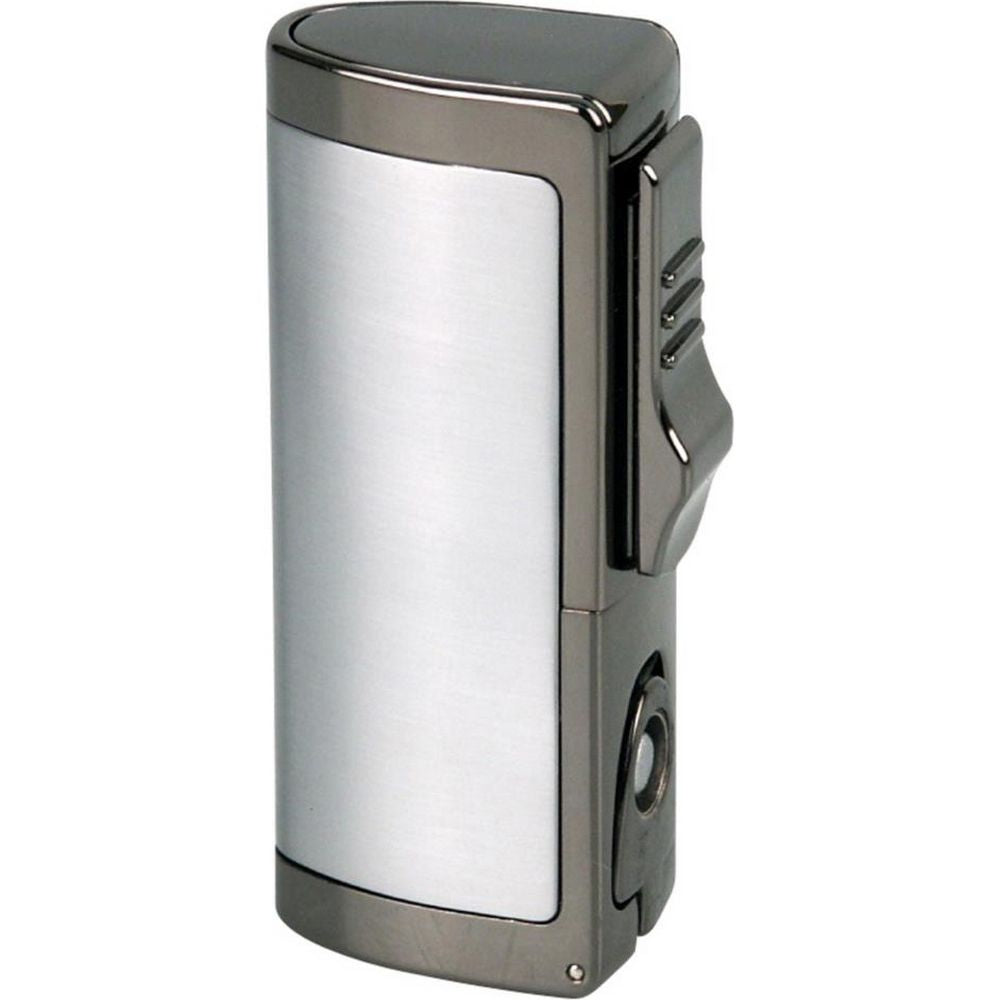 SKY 3-flame Jet Cigar Lighter med Puncher - Lighter fra SKY hos The Prince Webshop